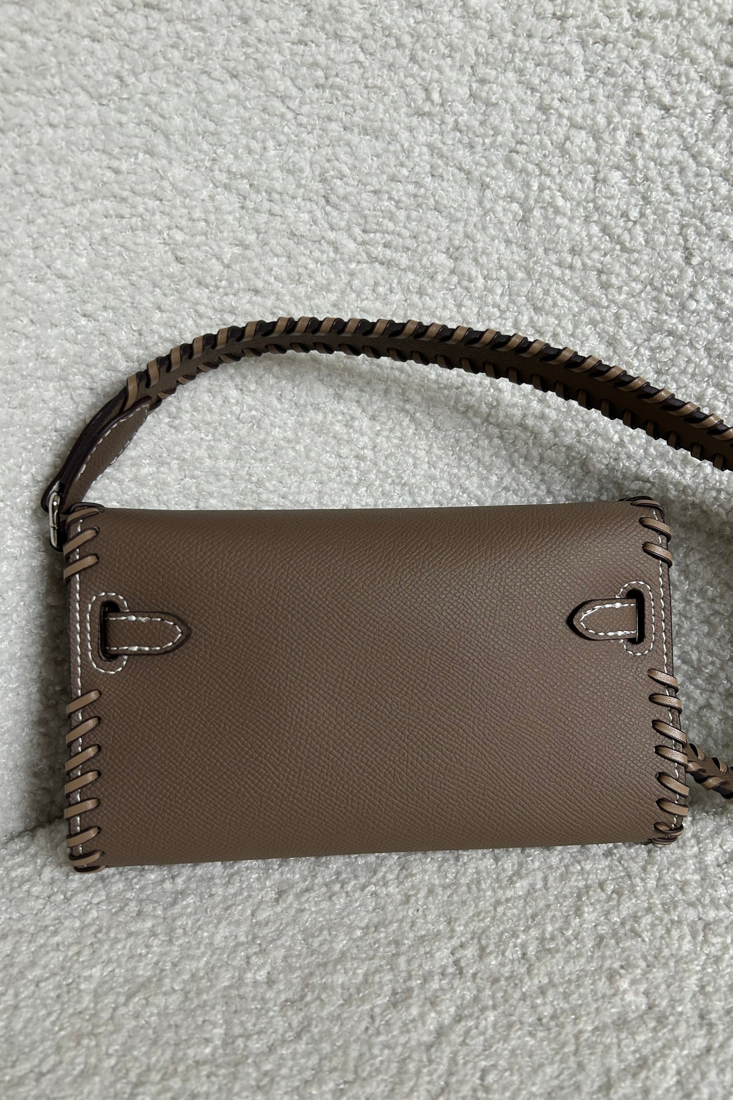 Baguette & Pochette Signature Taupe