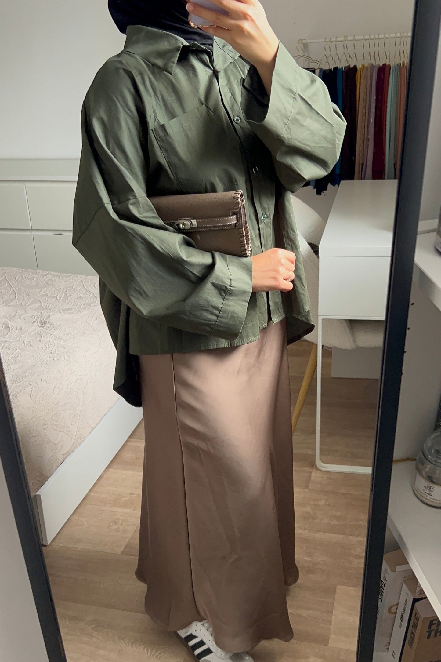 Baguette & Pochette Signature Taupe