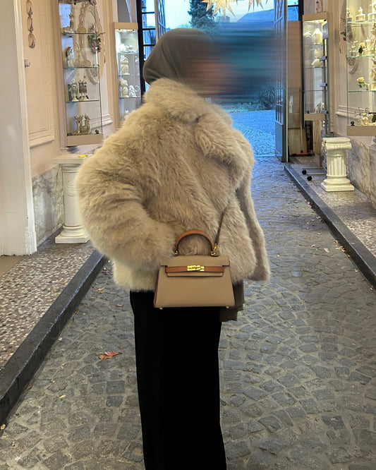 Sac Inspiration Bi-color Taupe