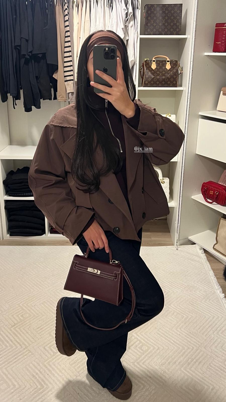 Sac Inspiration K - Bordeaux Surpiqué