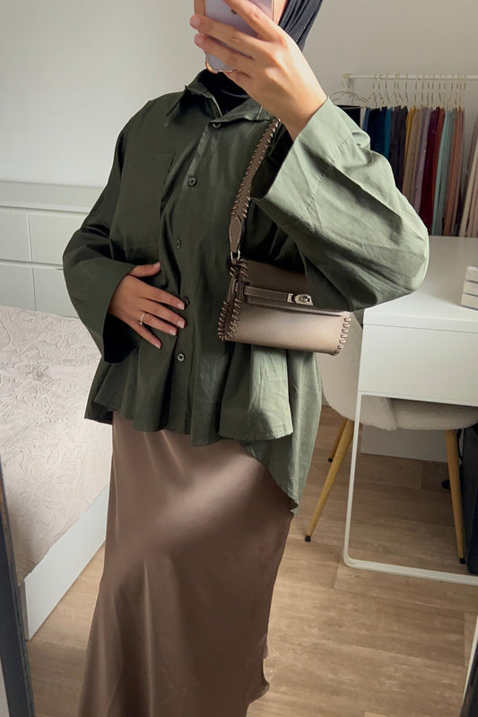 Baguette & Pochette Signature Taupe
