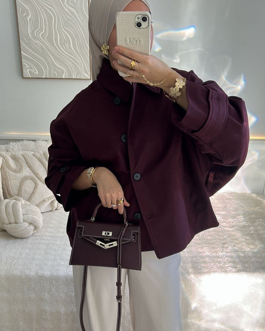 Sac Inspiration K - Bordeaux Surpiqué