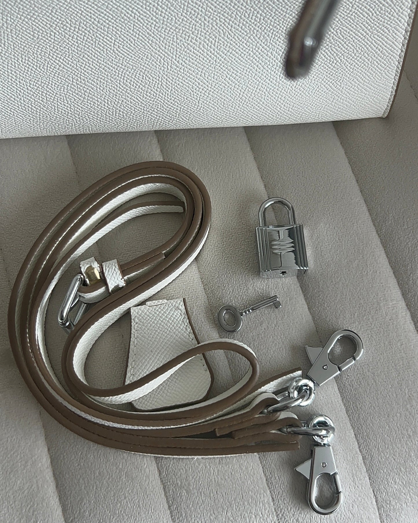 Kelly Inspiration Bag Taupe Beige
