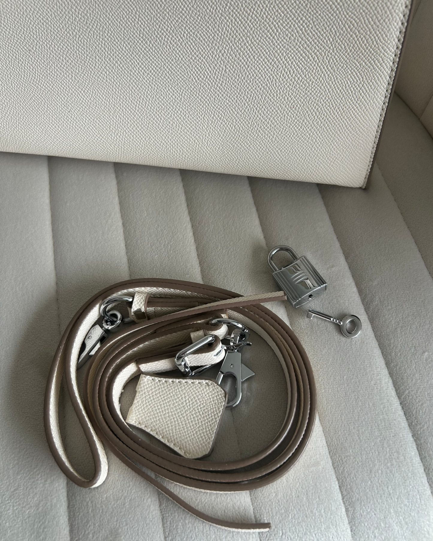 Kelly Inspiration Bag Taupe Beige