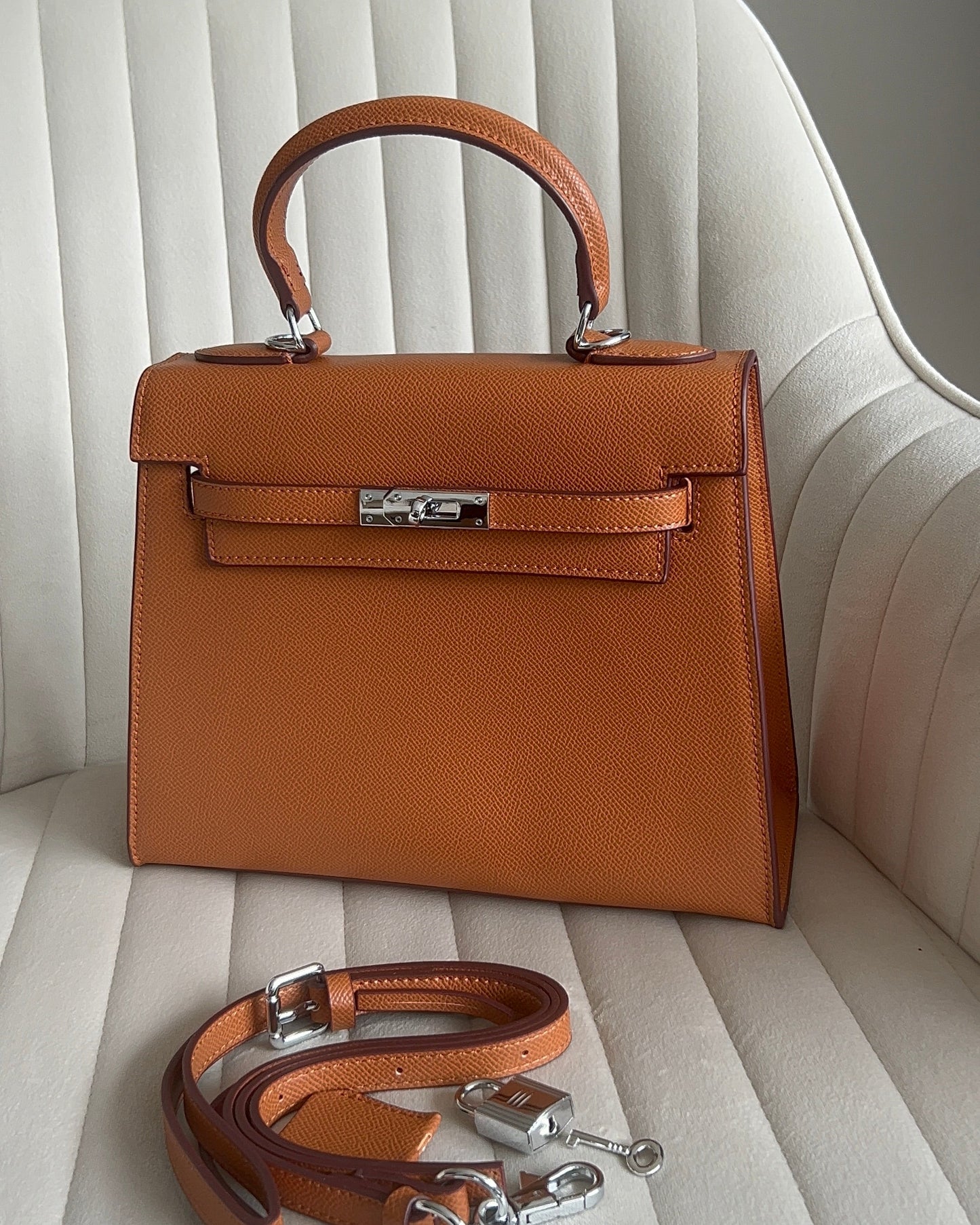 Kelly Inspiration Bag Taupe Beige