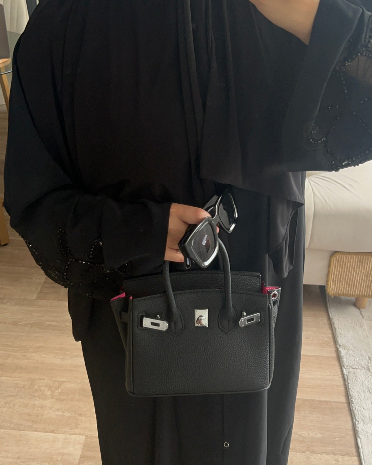 Sac Farah – Noir/Fuchsia