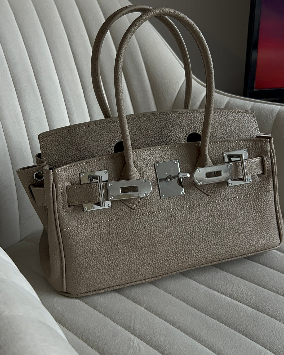 Kelly Inspiration Bag Taupe Beige